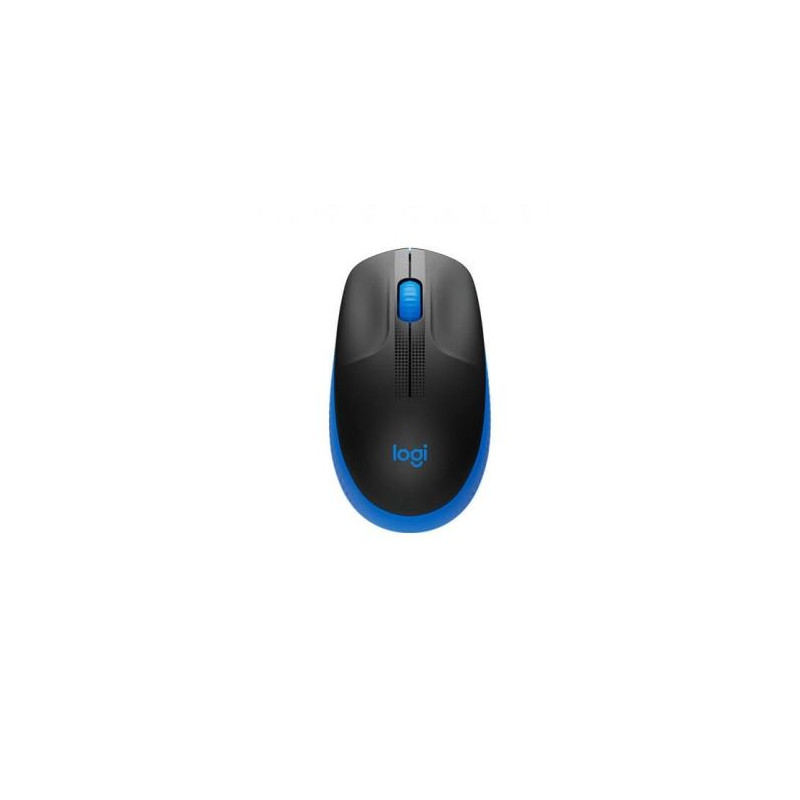 Rato Logitech M190 Sem Fios Preto Azul, Novo