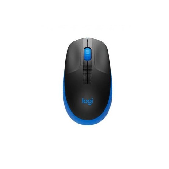 Rato Logitech M190 Sem Fios Preto Azul, Novo