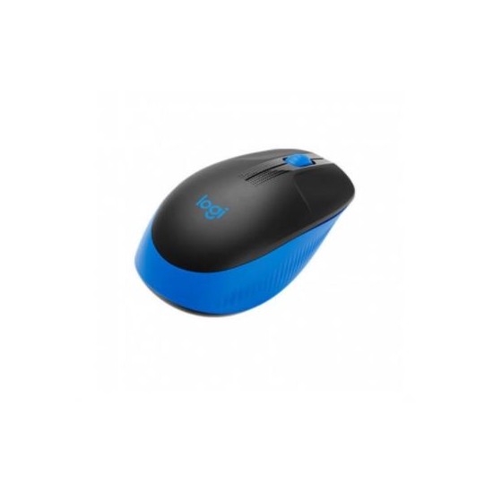 Rato Logitech M190 Sem Fios Preto Azul, Novo