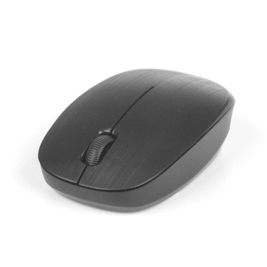 Mouse óptico NGS Black FOG sem fio 1000 DPI, Preto, Novo