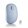 Mouse óptico NGS FOG Pro Wireless sem fio 1000 DPI, Azul, Novo