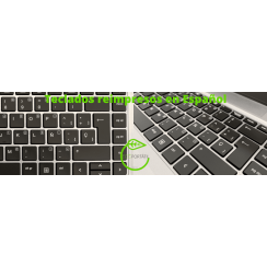 Serviço de Reimpressão de Teclado para Espanhol, Inglês, Francês, Italiano, Alemão...