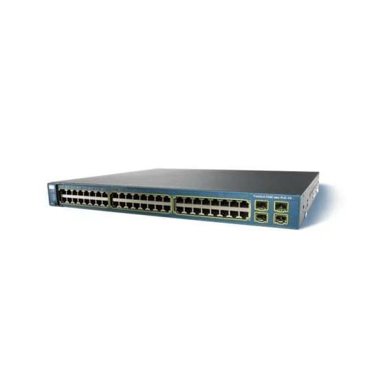 SWITCH Cisco Catalyst WS-3560-48PS Comutador de 48 portas POE, A