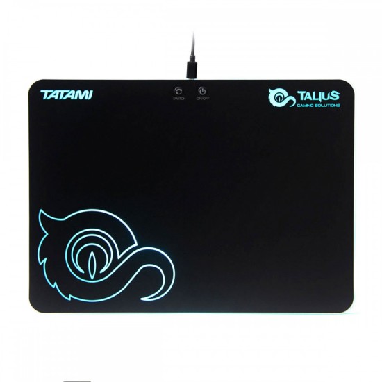 Talius tapete gaming Tatami retriluminado RGB
