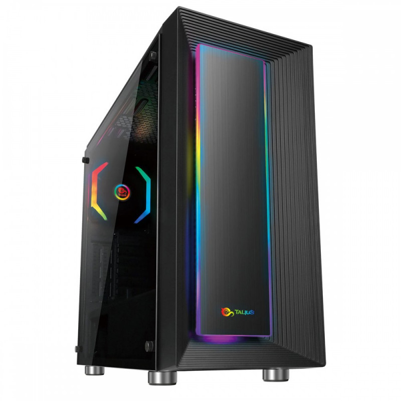 Mala para jogos ATX Talius Auriga com vidro temperado USB 3.0
