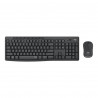 Teclado + Rato Logitech MK295 Silent Touch, Preto, Novo