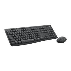 Teclado + Rato Logitech MK295 Silent Touch, Preto, Novo