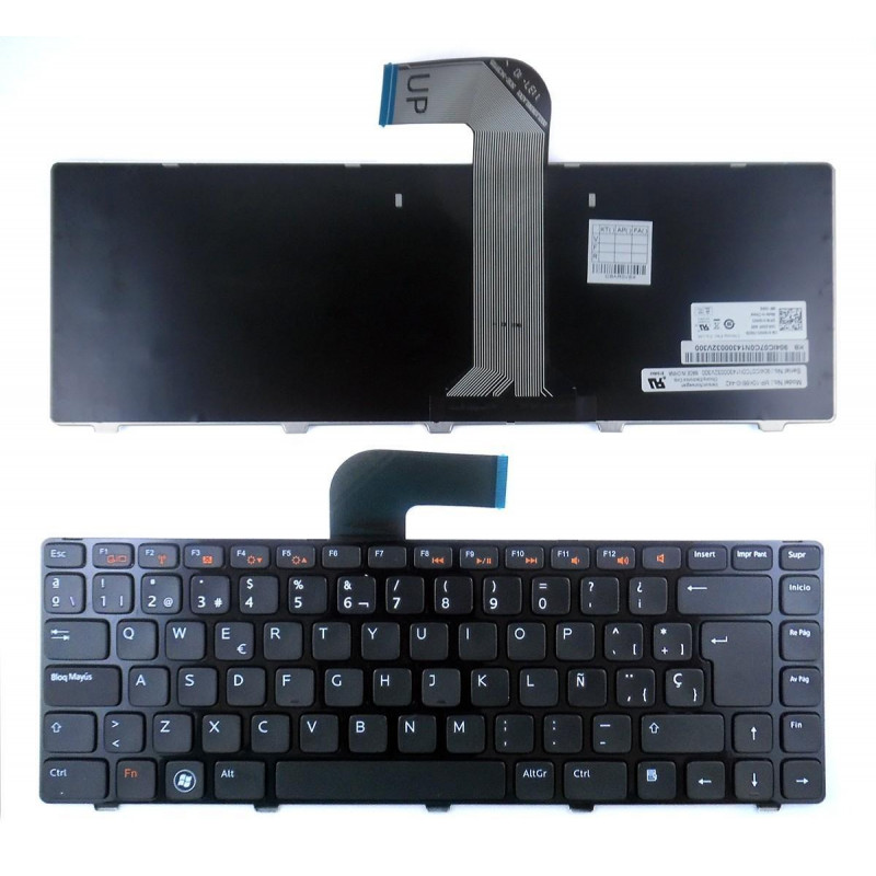 TECLADO PARA DELL INSPIRON 5520 7520 N5050 XPS15 XPS L502X SÉRIE