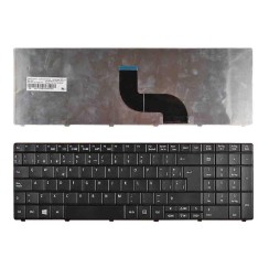 TECLADO PARA PORTÁTIL ACER TM8571 E1-521 E1-531 E1-531G E1-571 E1-571G PRETO WIN8 VERSÃO 3) NSK-AU01S PK130C92S00 9Z.N3M82.11