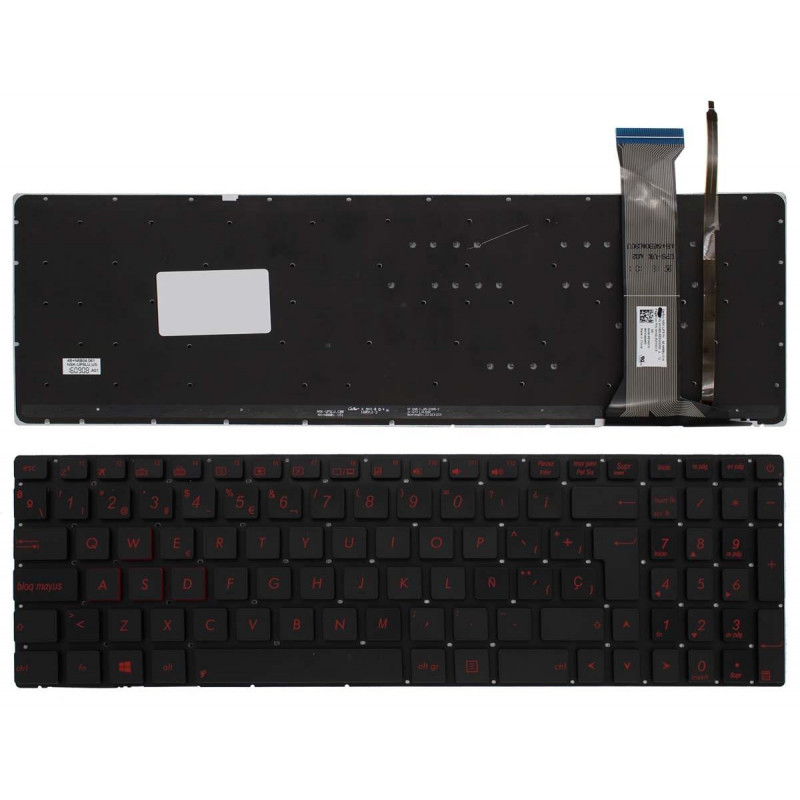 TECLADO PARA NOTEBOOK ASUS GL552 GL552J GL552JX