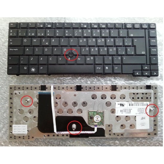 TECLADO PARA PORTÁTIL HP PROBOOK 6440B 6445B 6450B 6455B COM POINTSTICK 9Z.N2W82.N0S