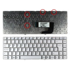 TECLADO PARA PORTÁTIL SONY VGN-NW SERIES 148738061 BRANCO