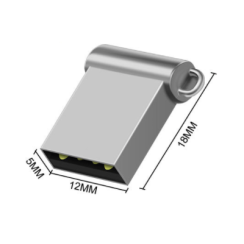 Unidade Flash Pendrive 32GB de alta velocidade, Super Mini 2.0, Novo