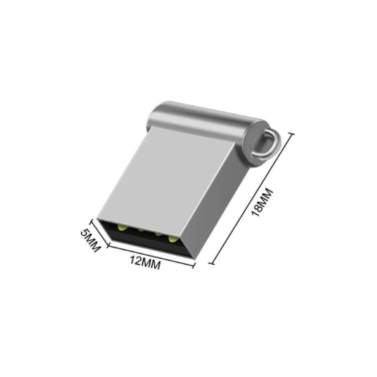 Unidade Flash Pendrive 32GB de alta velocidade, Super Mini 2.0, Novo