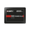 Disco EMTEC SSD 2TB X150 SATA III 2,5" até 550 MB/s, Novo