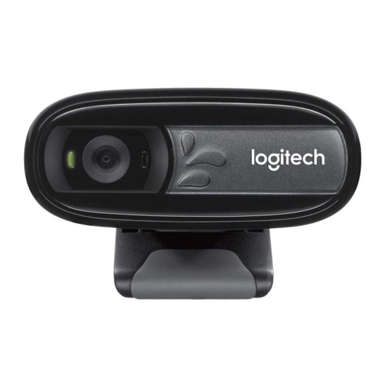 Logitech C170 Webcam (V-U0026) | Webcam USB com microfone incorporado