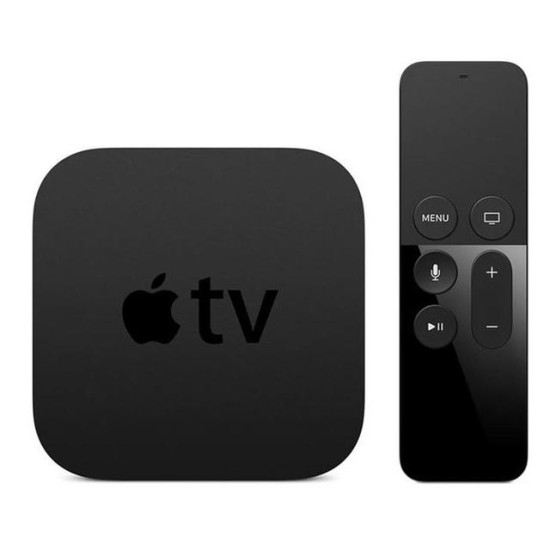 Apple TV (4ª Geração, A1625) 32GB, Preto, A+