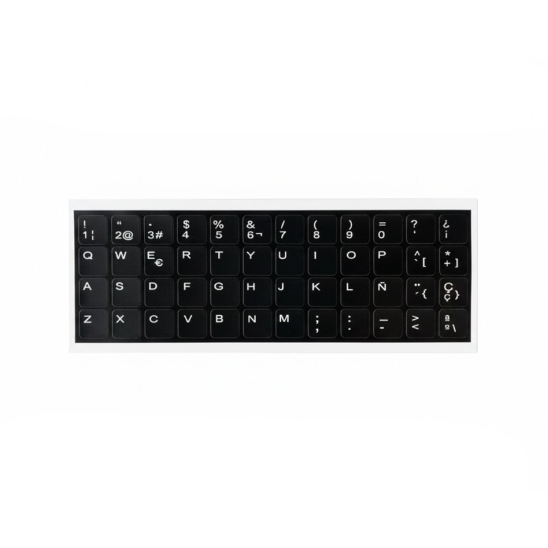 Autocolantes de vinil ultra-finos para teclado | Compatível com todas as marcas