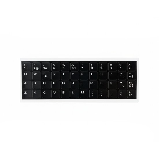 Autocolantes de vinil ultra-finos para teclado | Compatível com todas as marcas