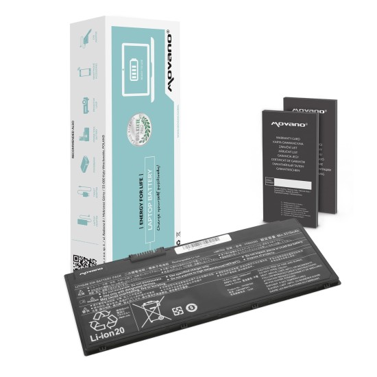 Bateria Movano para Fujitsu LifeBook U758 / 14,4V (14,8V) 3490 mAh