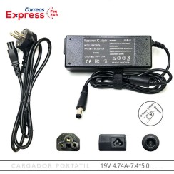 Adaptador Carregador HP 65W 18.5V 3,5A 7.4x5.0mm