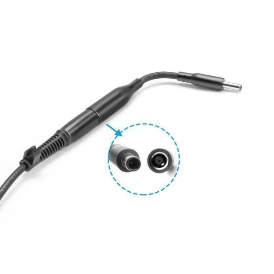 Adaptador de carregamento Dell DC 7.4x5.0 a 4.5x3.0mm