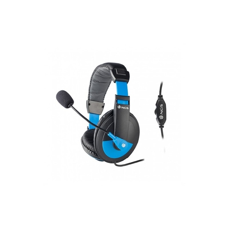 Auriculares Micro NGS MSX9PRO Azul, Km0 Caixa Original