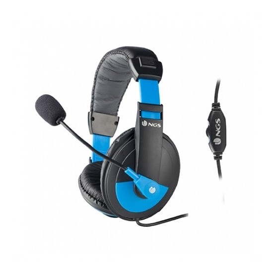 Auriculares Micro NGS MSX9PRO Azul, Km0 Caixa Original