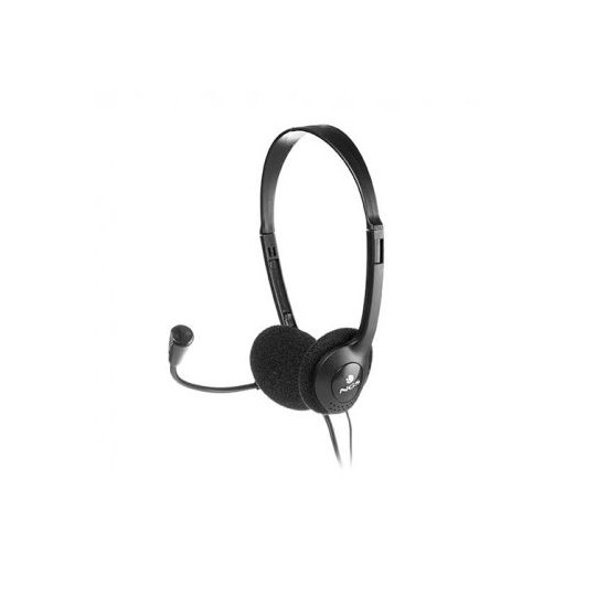 Auriculares NGS MS103 com Microfone, Preto