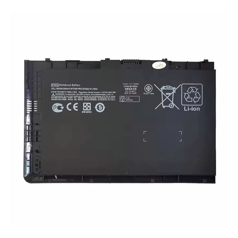 Bateria para HP EliteBook Folio 9470M, 9480M BT04XL (3200 mAh) 14.8V