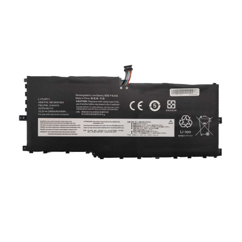 Bateria para Lenovo ThinkPad X1 Yoga G3 (2900 mAh) 15.2V