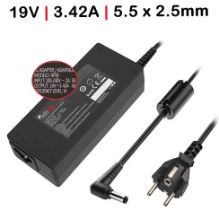 CARREGADOR PARA PORTÁTIL ASUS 19V 3,42A 65W
