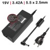 CARREGADOR PARA PORTÁTIL ASUS 19V 3,42A 65W