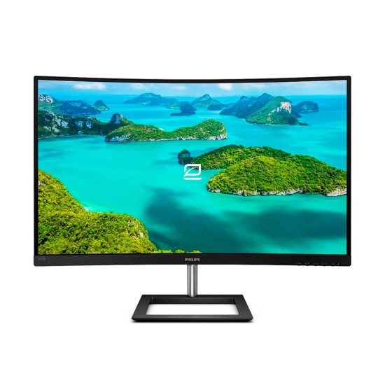 Monitor Philips 325E1C 32″ QHD Curvo - 2560×1440 - Preto