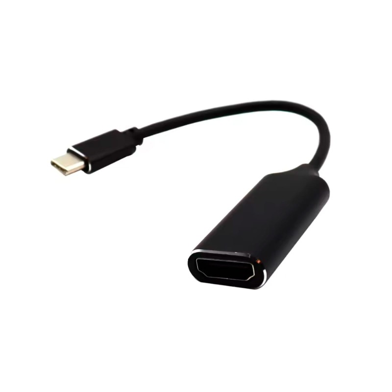 Adaptador USB-C para HDMI 4K 60Hz Preto - MacBook e Samsung