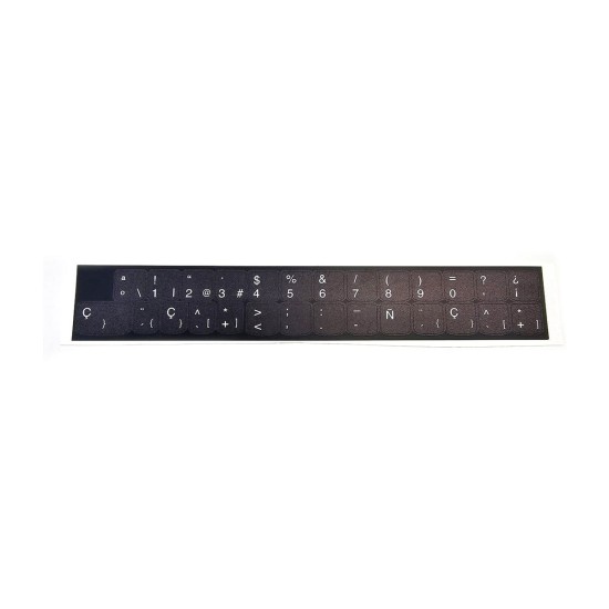 Autocolantes para teclados Lenovo | Inglês | Fundo resistente com impressão UV