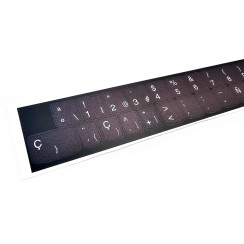 Autocolantes para teclados Lenovo | Inglês | Fundo resistente com impressão UV