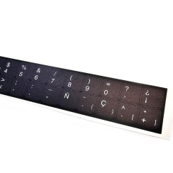 Autocolantes para teclados Lenovo | Inglês | Fundo resistente com impressão UV