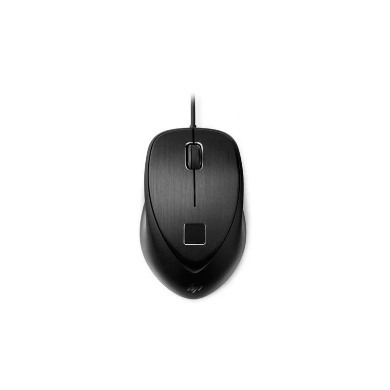 Rato HP Rato USB com leitor de impressões digitais | Rato com cabo preto