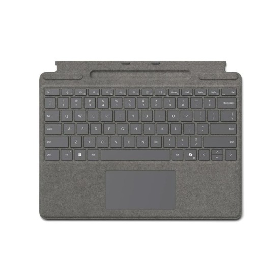 Microsoft Teclado Surface Pro X, Pro 8 e Pro 9 Cinza Claro