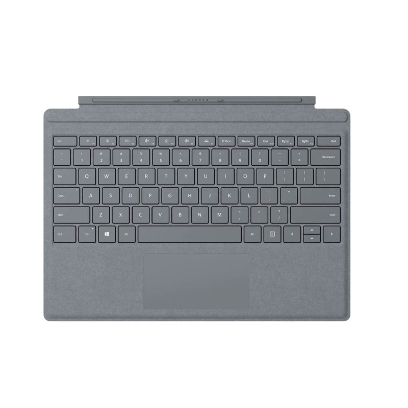 Microsoft Capa Teclado QWERTY para Surface Pro Cinzento Claro - Reino Unido - A