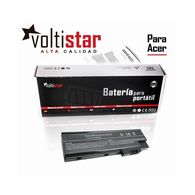 BATERIA PARA ACER BT.T5007.001, BT.T5007.002 4UR18650F-1-QC192 MS2169 SQU-401