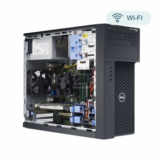 Saída Dell Precision T1650 MT Xeon E3, 32 GB, SSD de 512 GB