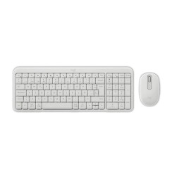 Logitech MK250 Sem Fio Teclado e Rato Branco
