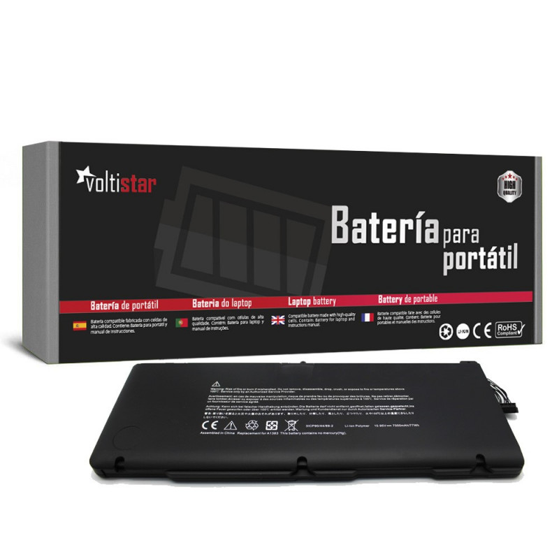 BATERIA PARA PORTÁTIL APPLE MACBOOK PRO 17" A1297 A1383 (VERSÃO 2011)