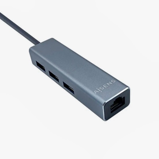 Aisens USB Hub A109-0396 3x USB-A RJ45 Ethernet