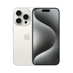 Apple iPhone 15 Pro 512GB Titanium White : Smartphone Premium