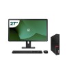 Pack Lenovo M920q Tiny i5 9500T 16GB SSD 256GB + LCD 27" + Teclado e Rato Sem Fios + WiFi