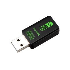 Adaptador USB WiFi AC1300 Dual Band · 5GHz Alta Velocidade