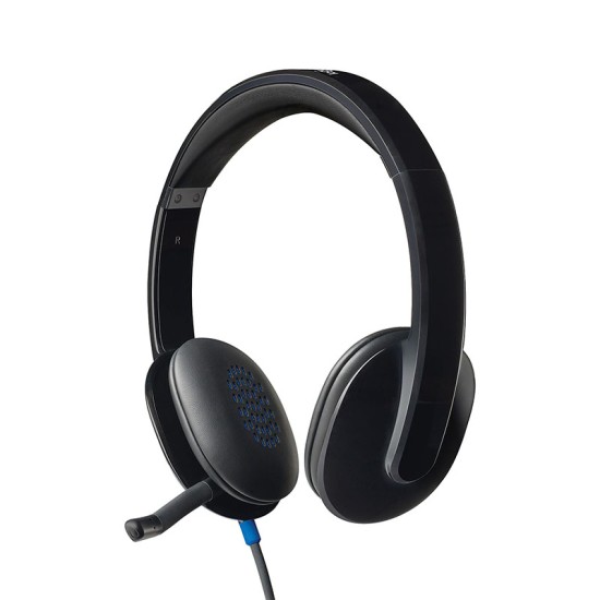 Logitech H540 · Auscultadores USB para PC e Teletrabalho